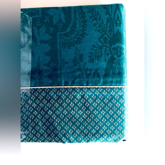 MANON Egyptian 100%Cotton King Flat Sheet Vintage Luxury Royal Sateen New in box - Picture 14 of 14
